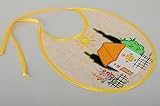 Handmade Linen Bib For Baby