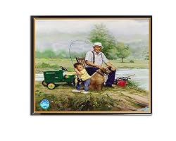 John Deere Beginner's luck 8X10 Mylar Frame Photo