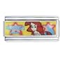 Animal Disney Aquarius Ariel Little Mermaid Licensed Italian Charms Bracelet Link