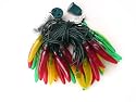 Chili Pepper 35 Light String, Crystal Red Yellow Green