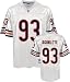 Men`s Chicago Bears #93 Adewale Ogunleye Road Replica Jersey - XL