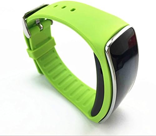 LUCKYMALL Replacement Plastic Band for Samsung Galaxy Gear Fit (Green)