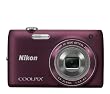 Nikon COOLPIX S4100 14 MP Digital Camera with 5x NIKKOR Wide-Angle Optical Zoom Lens and 3-Inch Touch-Panel LCD (Plum)