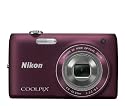 Nikon COOLPIX S4100 14 MP Digital Camera with 5x NIKKOR Wide-Angle Optical Zoom Lens and 3-Inch Touch-Panel LCD (Plum)