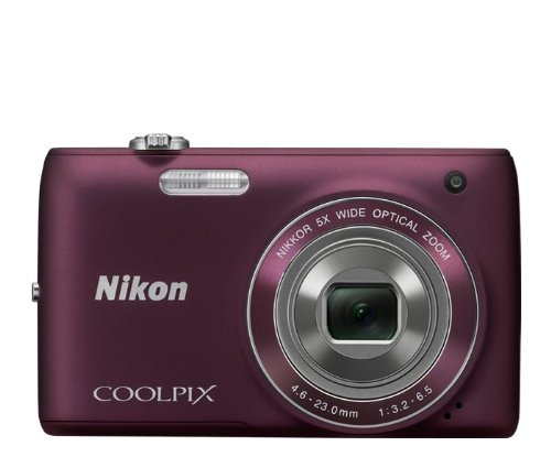 Nikon COOLPIX S4100 14 MP Digital Camera with 5x NIKKOR Wide-Angle Optical Zoom Lens and 3-Inch Touch-Panel LCD (Plum) Nikon COOLPIX S4100 14 MP Digital Camera with 5x NIKKOR Wide-Angle Optical Zoom Lens and 3-Inch Touch-Panel LCD (Plum)