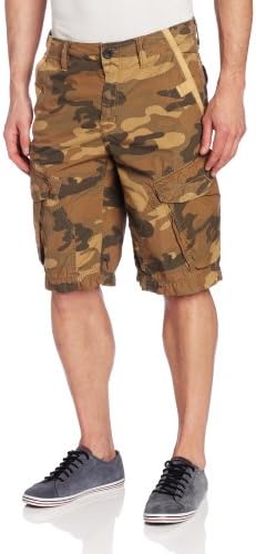 Union Jeans Men's Duke 2 Camo Short, Vintage Khaki, 29