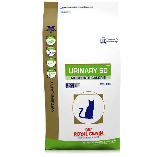ROYAL CANIN Veterinary Diet FELINE Urinary SO Moderate Calorie DRY (3.3 lbs) by Royal Canin [Pet Supplies]