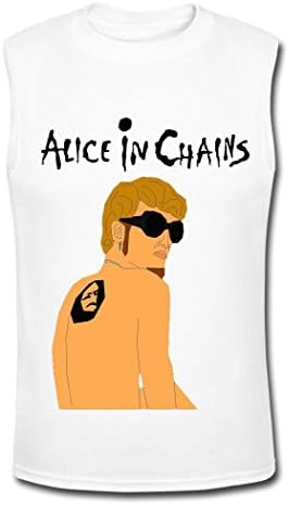 Popular Alice In Chains Layne Staley poster Tank Top Tee for men XX-Large