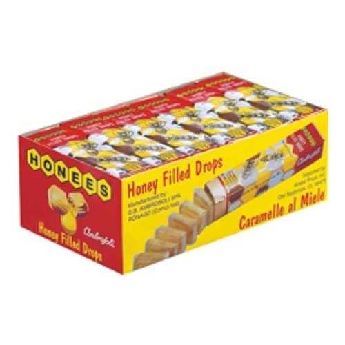 Honey Filled Drops 1.6 OZ 24 Packes - Honees