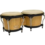 Tycoon Percussion 7 Inch & 8 1/2 Inch Artist Series Bongos - Natural Finish