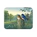 12 x 16 Inch Large Mouth Bass Tempered Glass Kitchen Cutting Board by McGowan Manufacturing