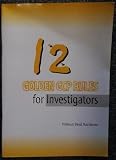 12 golden GCP rules for investigators