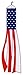 USA Super Shiny Poly Windsock