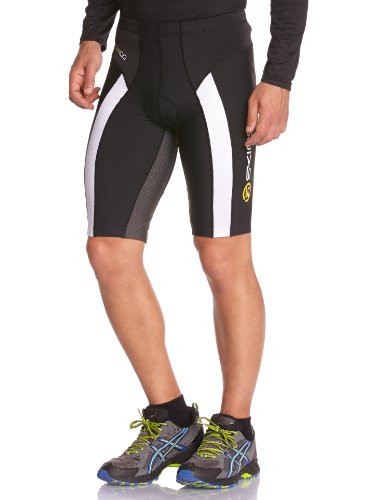 Skinstri400 Men's Compression Shorts (Black/White)