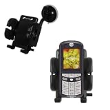 Motorola E398 Flexible Car Windshield Holder - Gomadic Brand