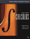 Student Solutions Manual Single Variable Calculus