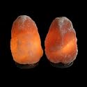 2-Pack Himalayan Salt Lamp with Wood Base SL100-2 (4-6 lbs)