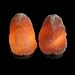 2-Pack Himalayan Salt Lamp with Wood Base SL100-2 (4-6 lbs)