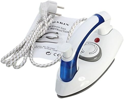 Portable Foldable Folding Compact Handheld Steam Travel Iron Temperature Control, Ideal for when travelling on holiday or business