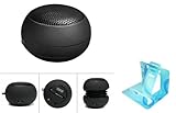 Universal Mini Portable Music Speaker Rechargeable Pop Up Hamburger Capsule Design for T-Mobile LG G2x (Comes with Universal Phone Stand)