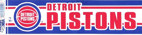 DETROIT PISTONS NBA bumper sticker