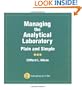 Managing the Analytical Laboratory: Plain and Simple