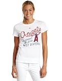 MLB Los Angeles Angels Of Anaheim Womens Short Sleeve Crew Neck Tee