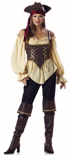 Rustic Pirate Lady - X-Large - Dress Size 16-18