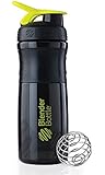 BlenderBottle SportMixer 28-ounce, Black/Green
