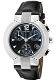 Women's La Scala Chronograph Black Genuine Leather