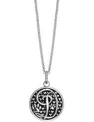 D - 18" Large Solid 10K,14K,18K Gold with Black Finish Szira Collection Paw and Hearts Monogram Initial D Charm, Pendant, Key Ring, for Dog, Cat or Person