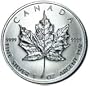 Canadian 2009 Silver Maple Leaf Canada 2009 guaranteed by the Royal Canadian Mint to contain .9999 of pure silver Canadian Silver Maple Leaf and Queen Elizabeth Ii Ounce of 99.99% Fine Silver