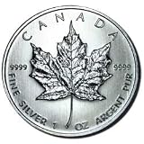 Canadian Silver Maple Leaf Canada 2008 Canadian Silver Maple Leaf and Queen Elizabeth II Ounce of 99.99% Fine Silver Free Olympic Curling Quarter with Your Order