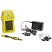 BW Technologies QT-XWHM-R-Y-NA GasAlertQuattro 4-Gas Detector with Rechargeable Battery, Combustible, O2, H2S and CO, Yellow