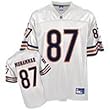 Men`s Chicago Bears #87 Muhsin Muhammad Road Replica Jersey