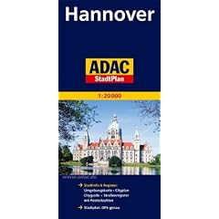 ADAC Stadtplan Hannover: StadtInfo & Register: Umgebungskarte, Cityplan, Cityguide, Stra�enregister mit Postleitzahlen. Stadtplan: GPS-genau