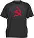 Russian CCCP Hammer And Sickle Flag Logo Men's Tee Shirt in 12 colors Small thru 6XL