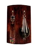 Wall Hanging / Mounted - Stormglass Barometer & Galileo Thermometer - Weather Station Plaque
