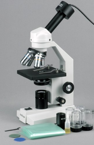 40x-1000x Compound Microscope + 1.3M USB Digital Camera