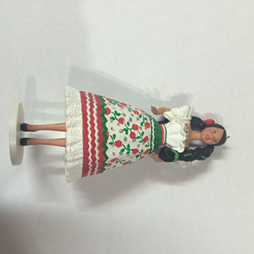 Hallmark Keepsake Ornament 1998 Mexican Barbie Dolls of the World