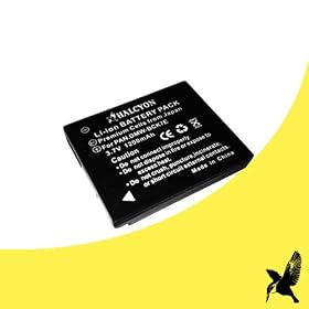 Halcyon 1200 mAH Lithium Ion Replacement Battery for Panasonic Lumix DMC-FH7 16.1 MP Digital Camera and Panasonic DMW-BCK7