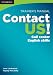 Contact US! Trainer's Manual: Call Center English Skills