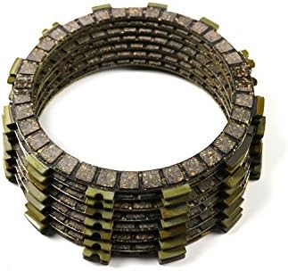 Clutch Plates Disc Set 7pcs for DRZ400 DRZ400E DRZ400S DRZ LTZ LTZ400 LTZ400Z Dirt Bike Motocross Enduro Supermoto ATV Quad