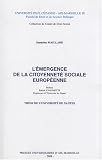 Revue PU Aix-Marseille  / L'émergence de la citoyenneté sociale européenne