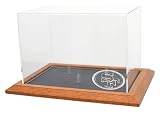 San Francisco 49ers Natural Color Framed Base Football Display