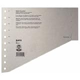 Zoom Produkt-Bild: Esselte Leitz 16510085 Trennblatt, A4, gestaffelt, Karton, grau