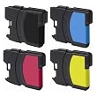 10 Pack Of Non-OEM LC61 Ink Cartridges (4Blk & 2 Ea Of Cyan, Magenta and Yellow)