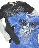 Toxic Hazard Boys 2Fer Graphic Long Sleeve Tee