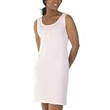 Gilligan & O'Malley® Ultimate Tank Dress - Pink Mums Stripe