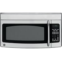 GE Spacemaker JVM1850BH 1.8 cu. ft. Over the Range Microwave Oven with 1100 Cooking Watts and Three Speed Venting System: Black